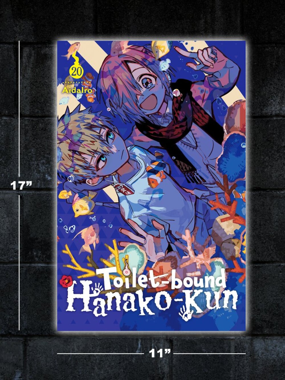 Toilet-Bound Hanako-Kun Vol 20 manga poster - 11x17 wall art print merch anime